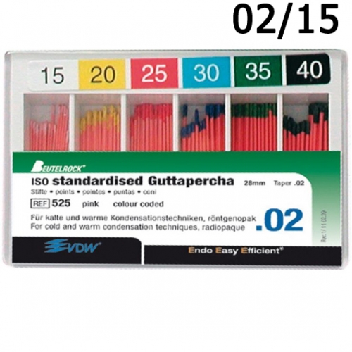Guttapercha 02 15 (L:28) 120 ., VDW