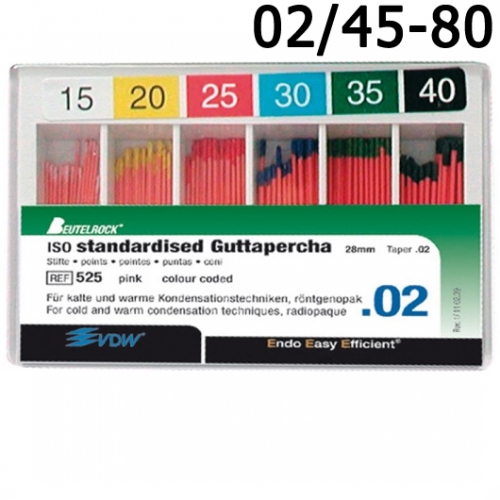 Guttapercha 02 45-80 (L:28) 120 ., VDW