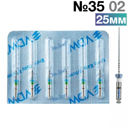 FlexMaster  NiTi 35 02 L25, VDW